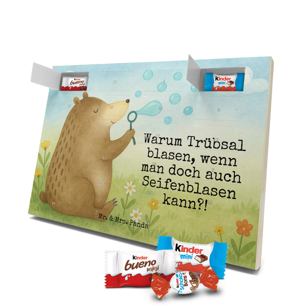 Chocolate advent calendar bear soap bubbles Design teddy bear, cuddly toy, Soap Bubbles Bear Funny Being Happy Sad Happy