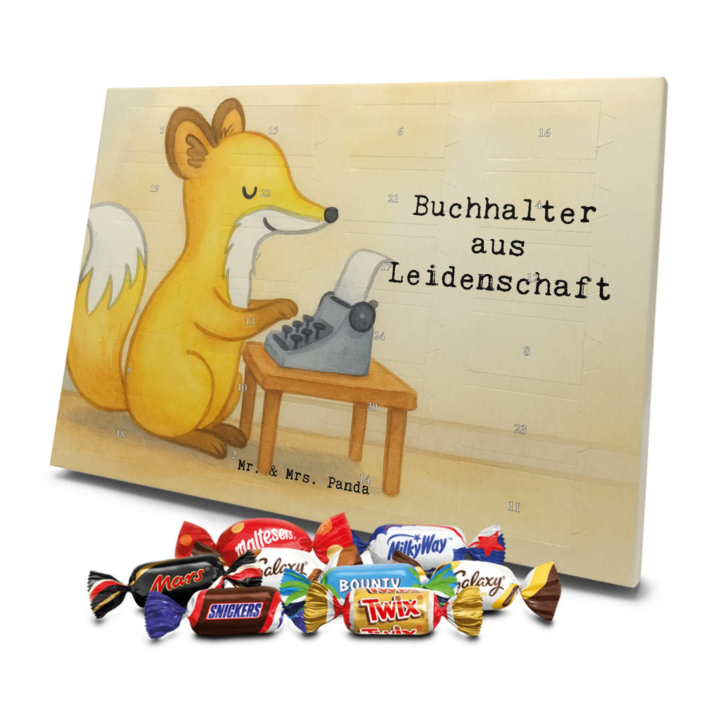 Chocolate advent calendar Accountant Passion Design gift, promotion, anniversary, retirement, sayings, job start, gift idea, best, farewell gift, profession, passing exam