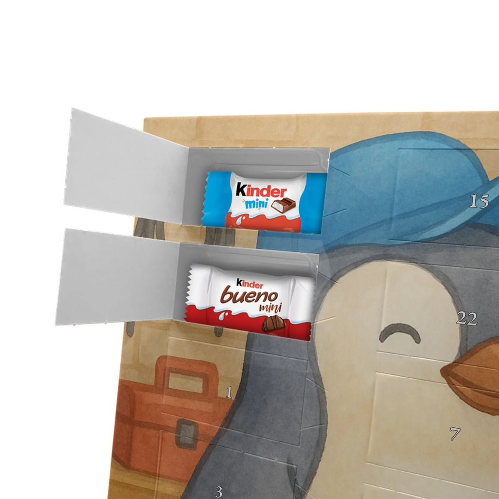 Chocolate advent calendar Electrician Passion Design gift, promotion, anniversary, retirement, sayings, job start, gift idea, best, farewell gift, profession, passing exam