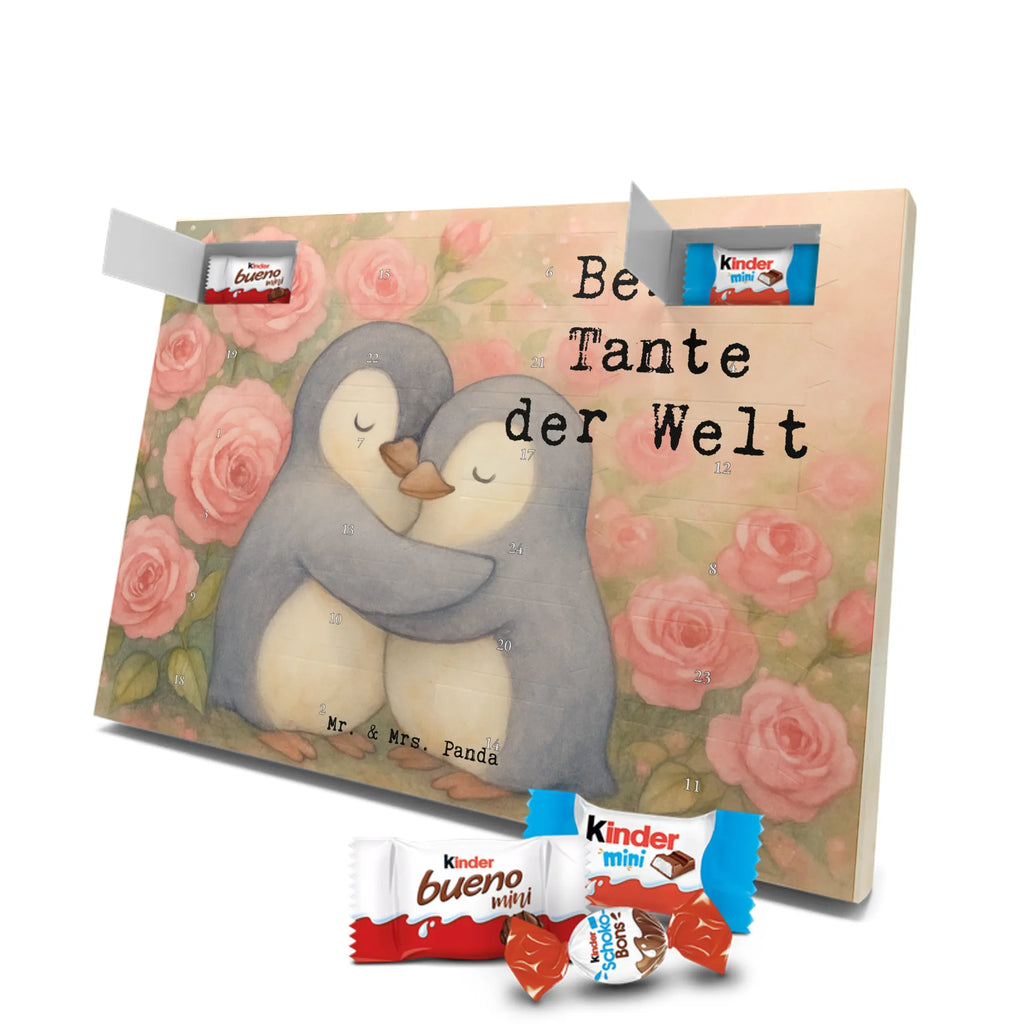 Chocolate advent calendar penguin best aunt in the world Design thank you, birthday, gift idea, birthday present, gift tip, make you happy, giving, for, gift, godmother, Aunt, nephew, godfather aunt, little thing, favorite aunt, niece, baptism, christening partner