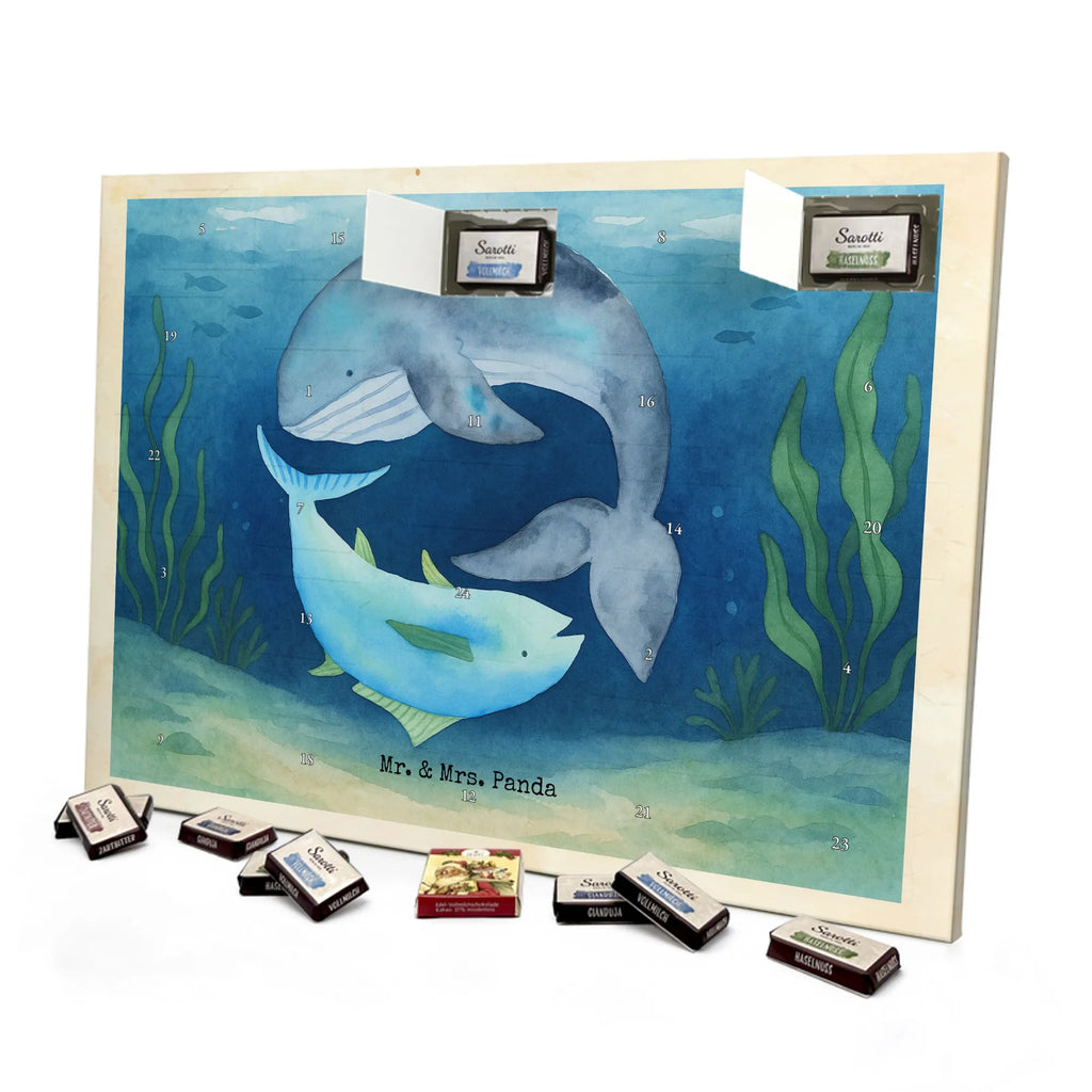 Chocolate advent calendar whale tuna Design card, gift ideas, gifts, small animals, cute, cute animal motives, hand drawn, funny sayings, good mood, special gifts, animal lover, tuna, word joke funny, choice, joke, saying funny, flat joke, whale, flat joke gift, saying of the day