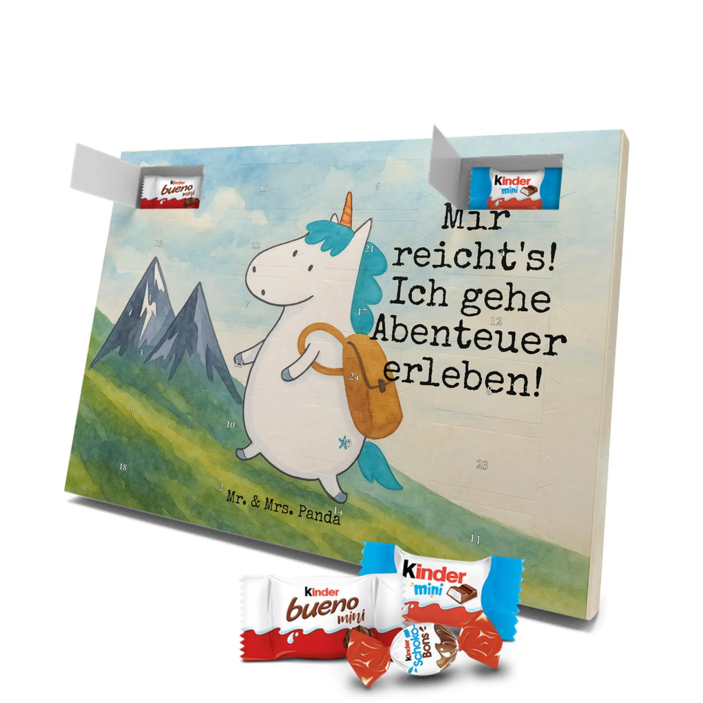 Chocolate advent calendar unicorn climber Design travel, world trip, mountaineer, adventure, mountains, adventurer, vacation, explorer, world traveler