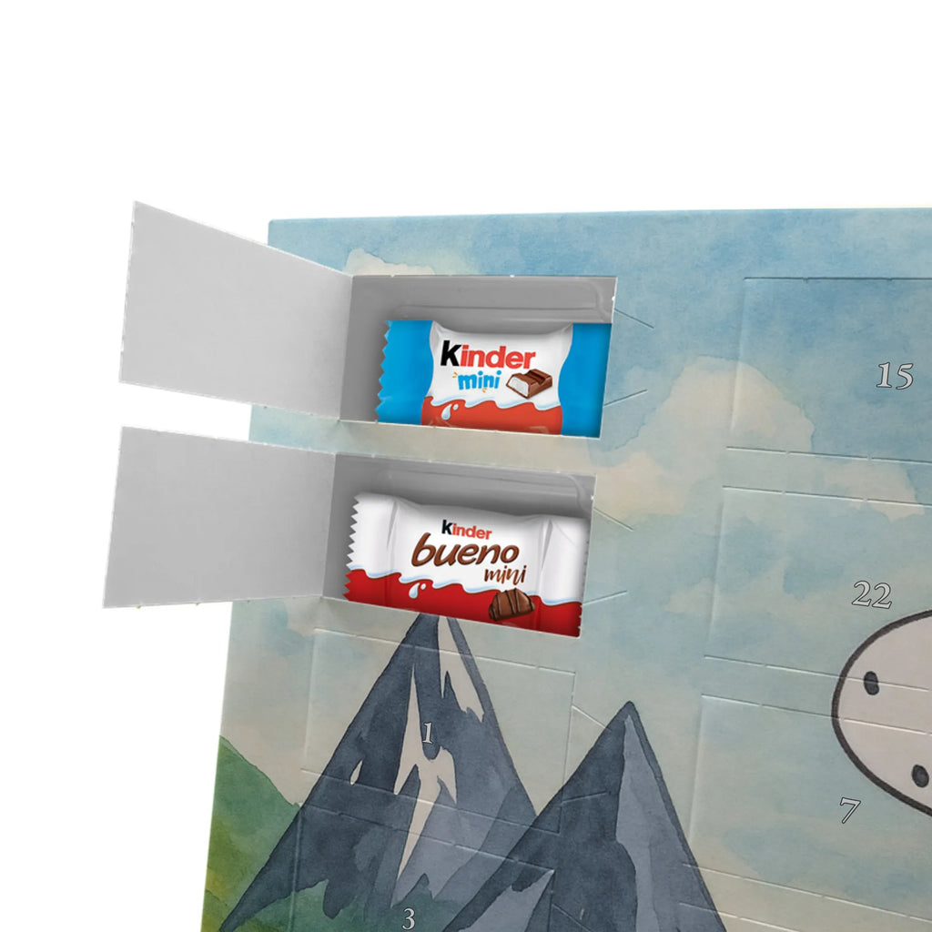 Chocolate advent calendar unicorn climber Design travel, world trip, mountaineer, adventure, mountains, adventurer, vacation, explorer, world traveler