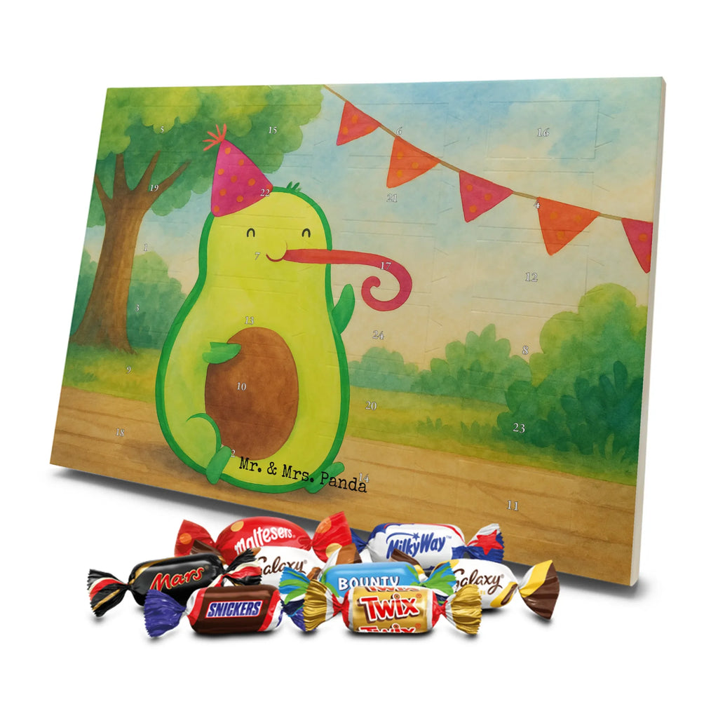 Chocolate advent calendar avocado Birthday Design vegetables