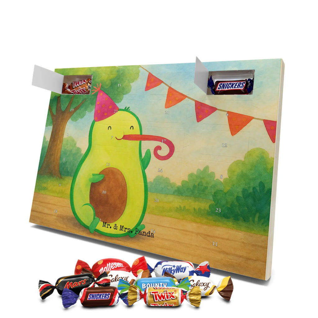 Chocolate advent calendar avocado Birthday Design vegetables