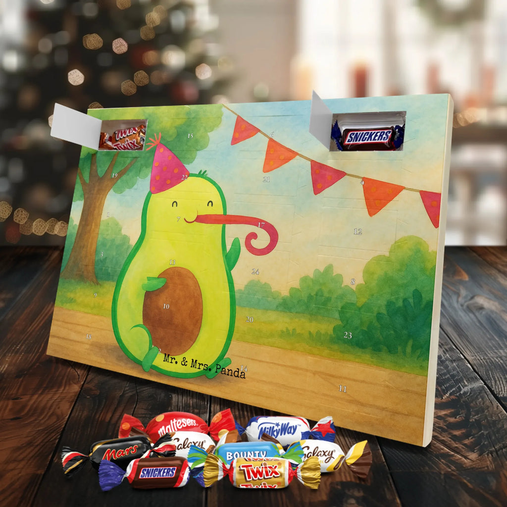 Chocolate advent calendar avocado Birthday Design vegetables