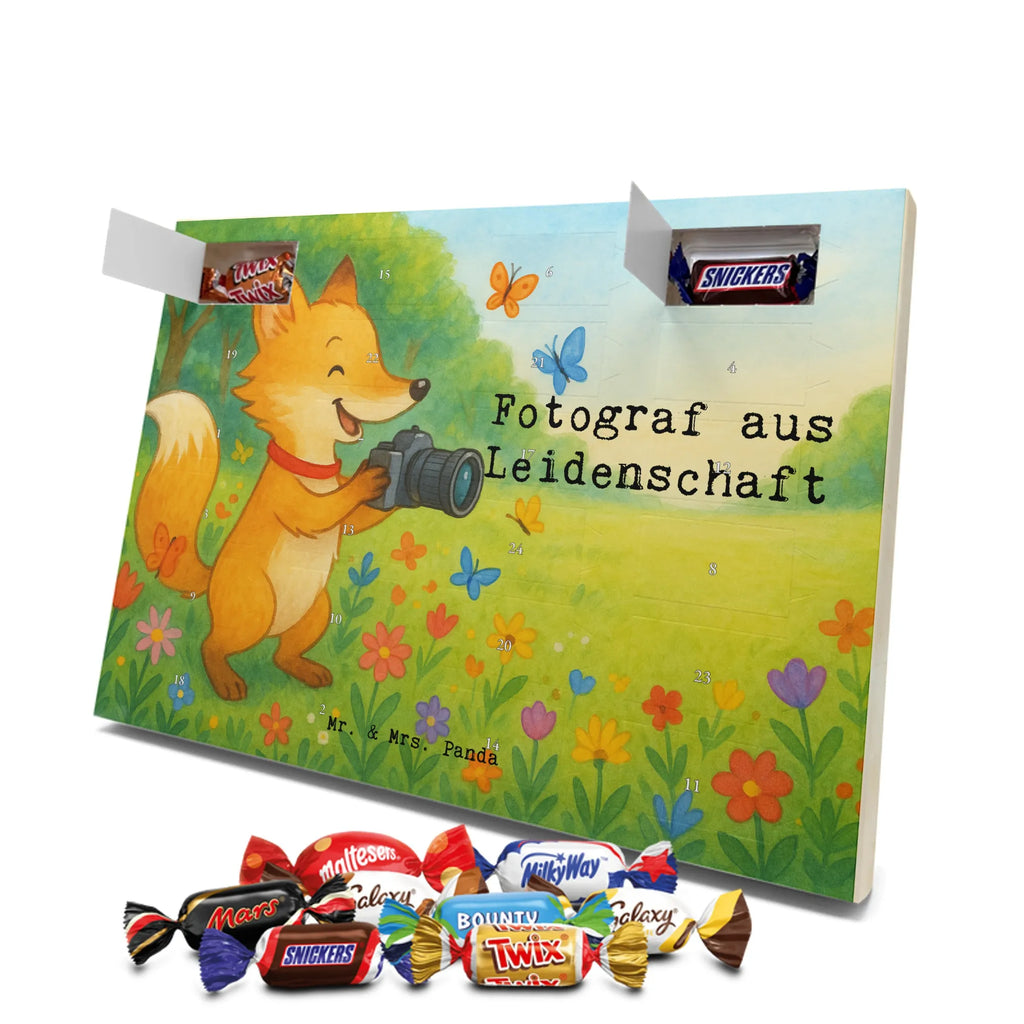 Chocolate advent calendar photographer passion Design gift, promotion, anniversary, retirement, sayings, job start, gift idea, best, farewell gift, profession, passing exam