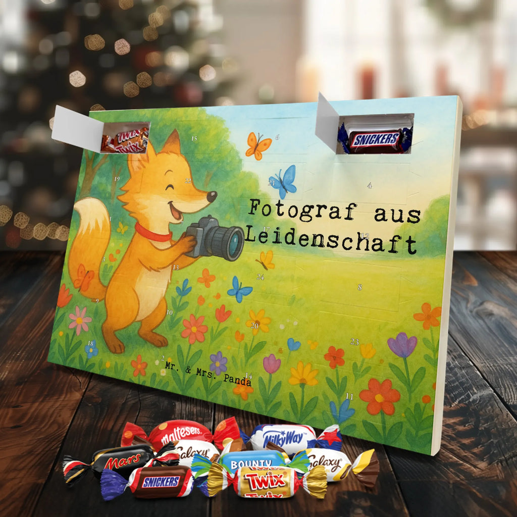 Chocolate advent calendar photographer passion Design gift, promotion, anniversary, retirement, sayings, job start, gift idea, best, farewell gift, profession, passing exam