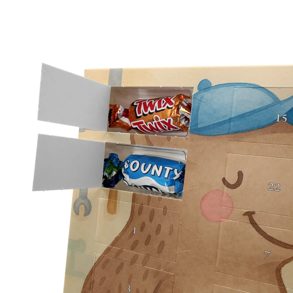 Chocolate advent calendar Plumber Passion Design gift, promotion, anniversary, retirement, sayings, job start, gift idea, best, farewell gift, profession, passing exam