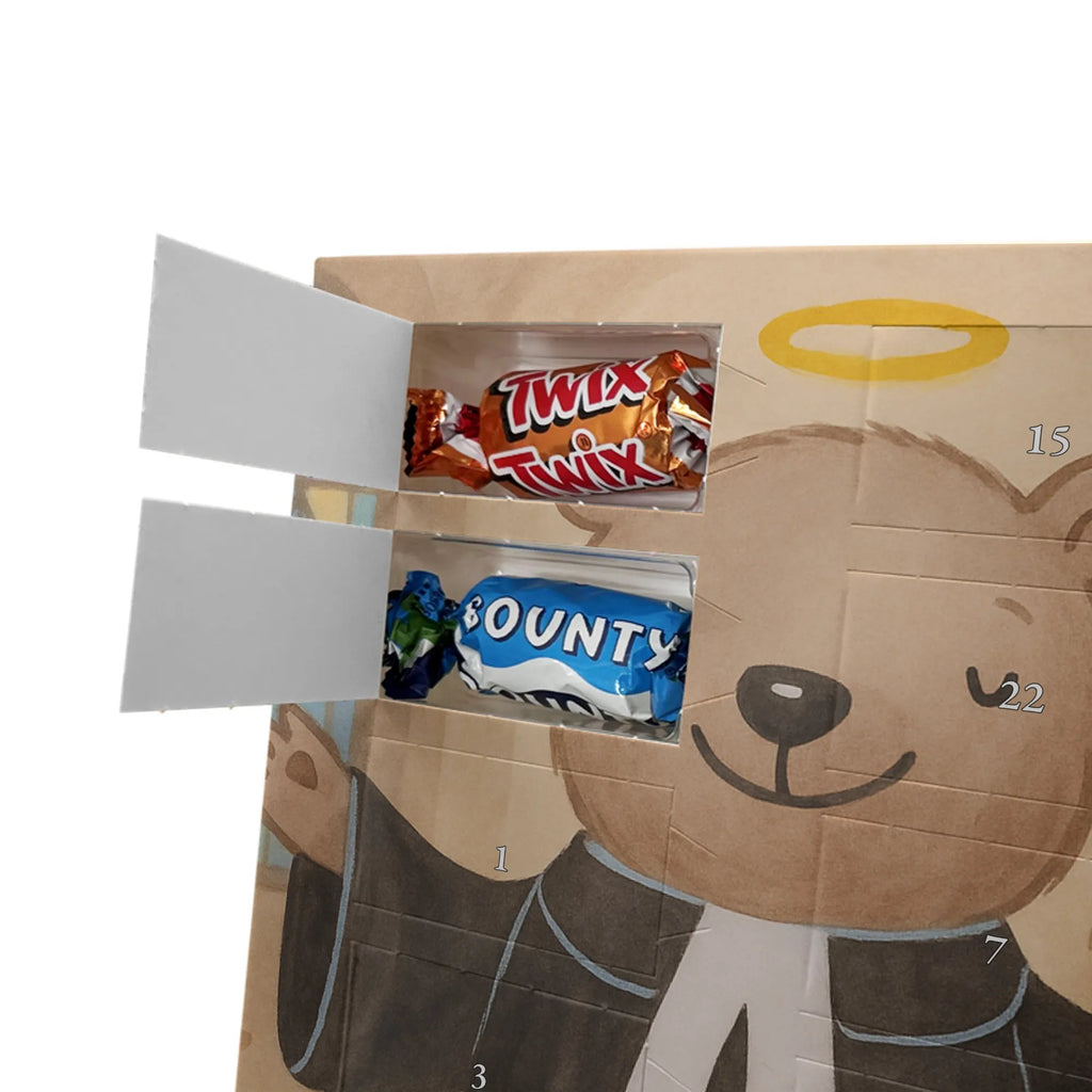 Chocolate advent calendar Pastor Passion Design gift, promotion, anniversary, retirement, sayings, job start, gift idea, best, farewell gift, profession, passing exam