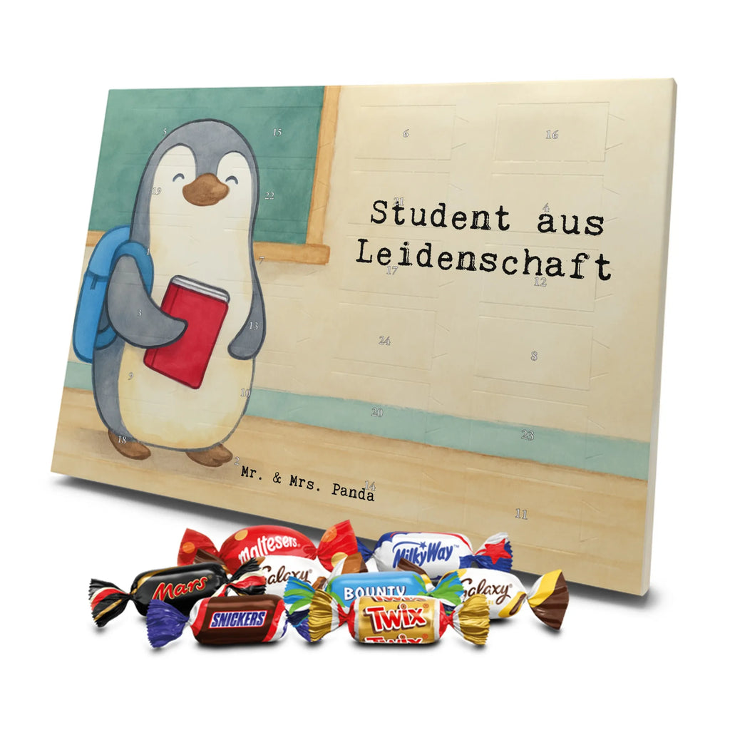 Chocolate advent calendar Student Passion Design gift, promotion, anniversary, retirement, sayings, job start, gift idea, best, farewell gift, profession, passing exam