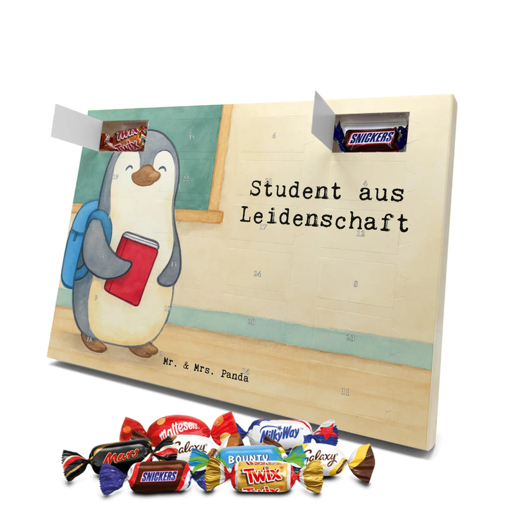 Chocolate advent calendar Student Passion Design gift, promotion, anniversary, retirement, sayings, job start, gift idea, best, farewell gift, profession, passing exam