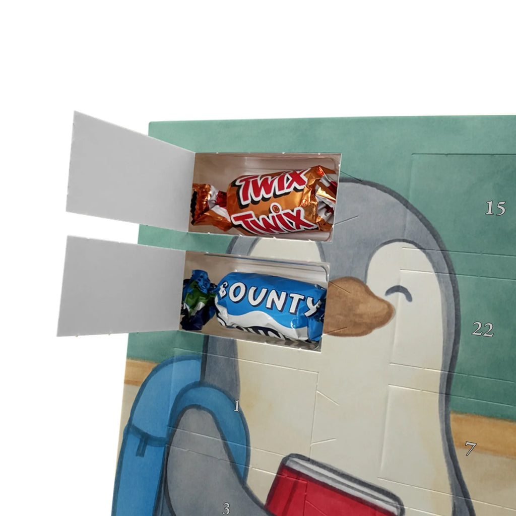 Chocolate advent calendar Student Passion Design gift, promotion, anniversary, retirement, sayings, job start, gift idea, best, farewell gift, profession, passing exam