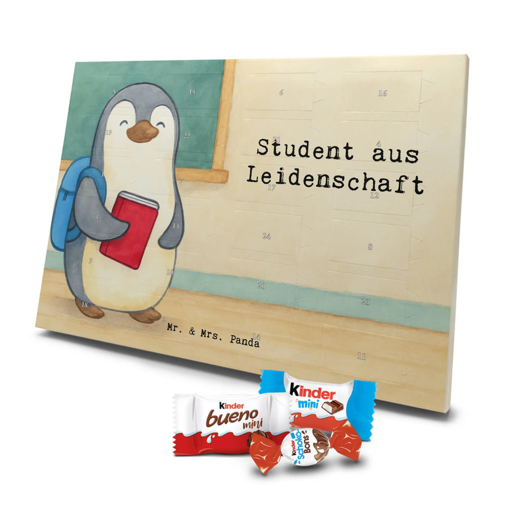 Chocolate advent calendar Student Passion Design gift, promotion, anniversary, retirement, sayings, job start, gift idea, best, farewell gift, profession, passing exam