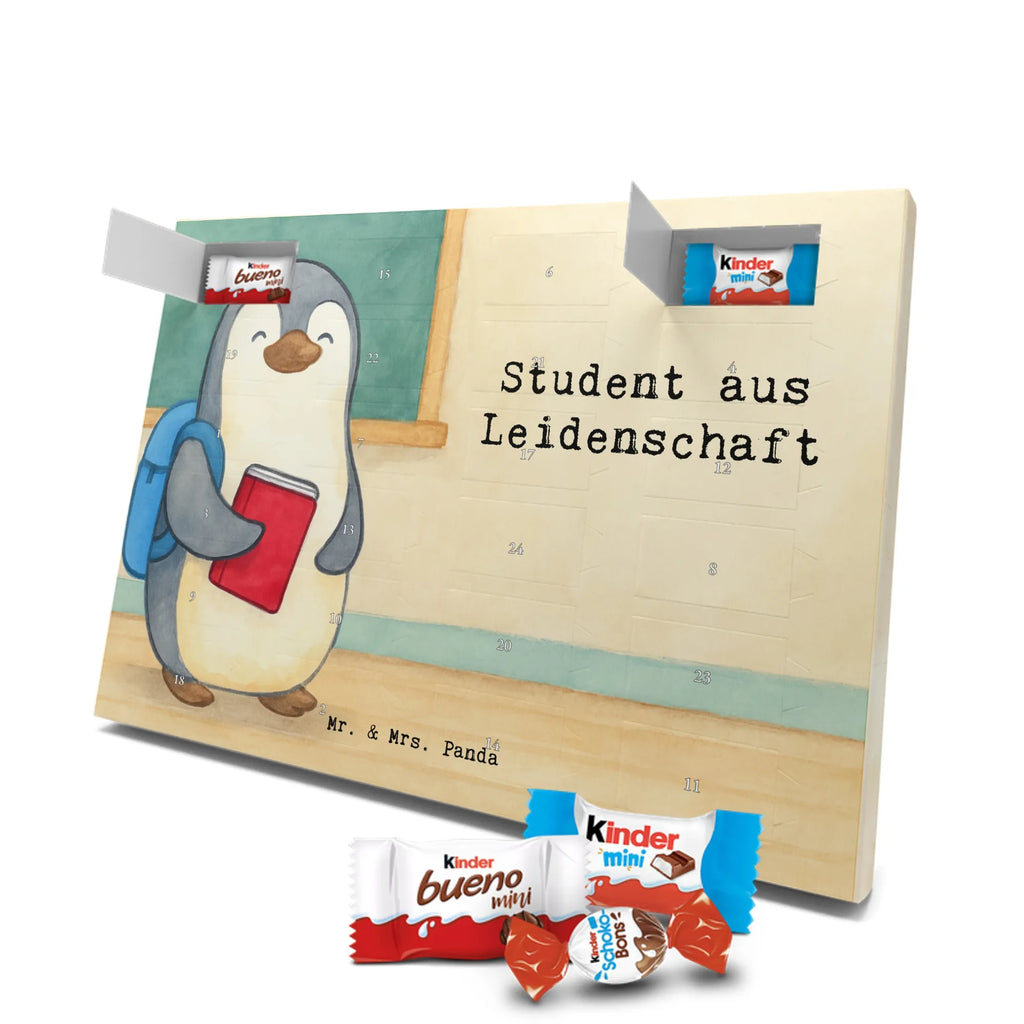 Chocolate advent calendar Student Passion Design gift, promotion, anniversary, retirement, sayings, job start, gift idea, best, farewell gift, profession, passing exam