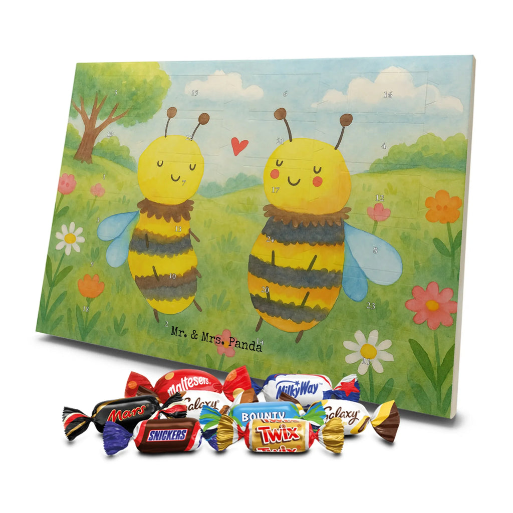 Chocolate advent calendar bee In love Design wasp, bumblebee
