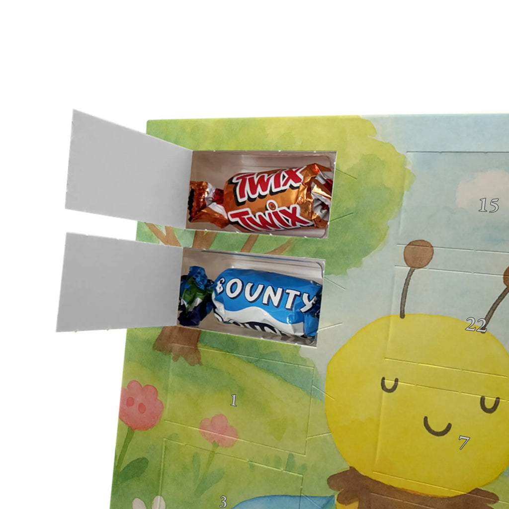 Chocolate advent calendar bee In love Design wasp, bumblebee