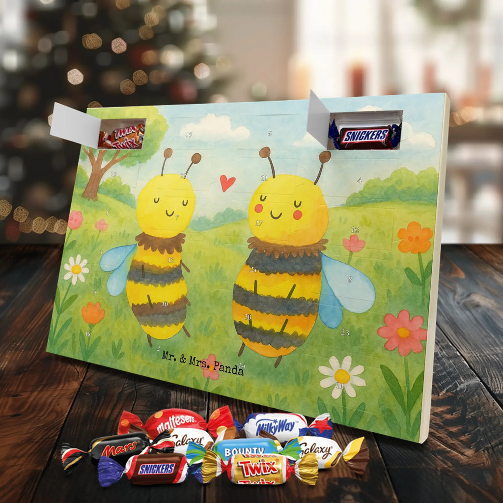 Chocolate advent calendar bee In love Design wasp, bumblebee