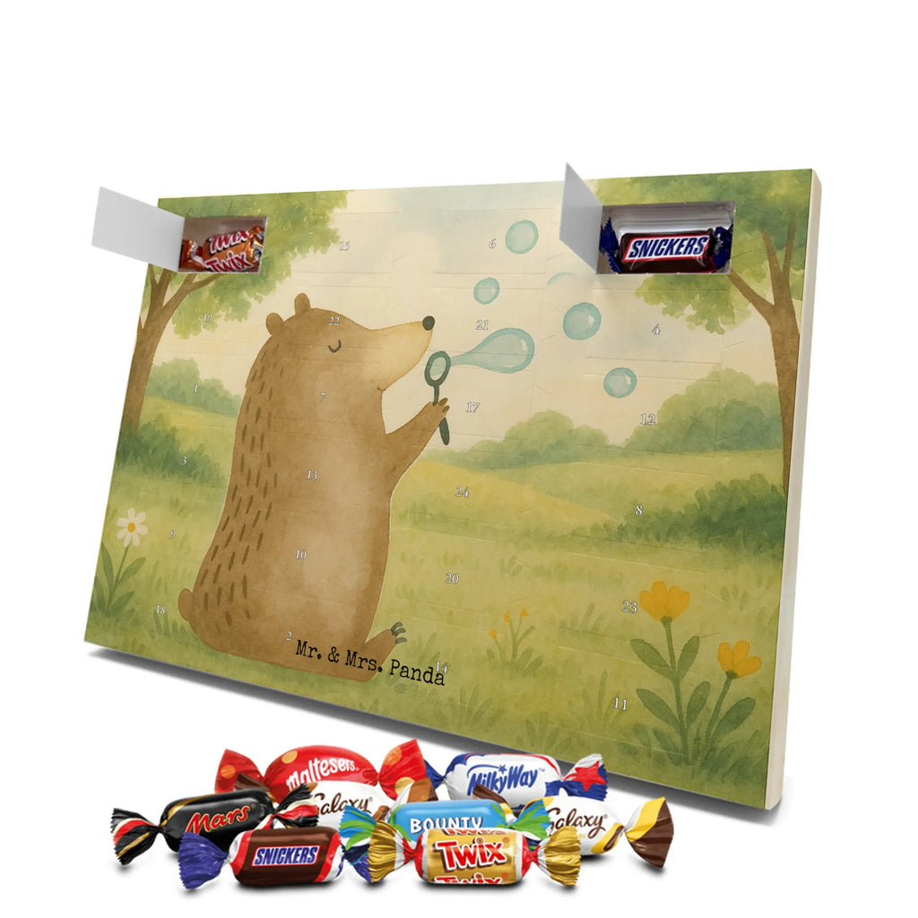 Chocolate advent calendar bear soap bubbles Design teddy bear, cuddly toy, Soap Bubbles Bear Funny Being Happy Sad Happy
