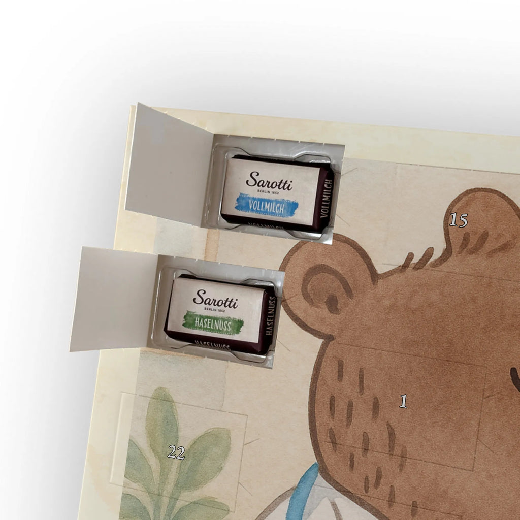 Chocolate advent calendar Doctor Passion Design gift, promotion, anniversary, retirement, sayings, job start, gift idea, best, farewell gift, profession, passing exam