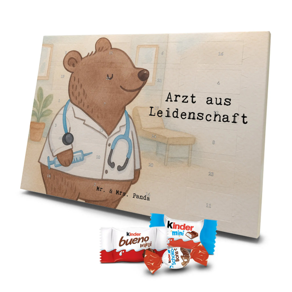 Chocolate advent calendar Doctor Passion Design gift, promotion, anniversary, retirement, sayings, job start, gift idea, best, farewell gift, profession, passing exam