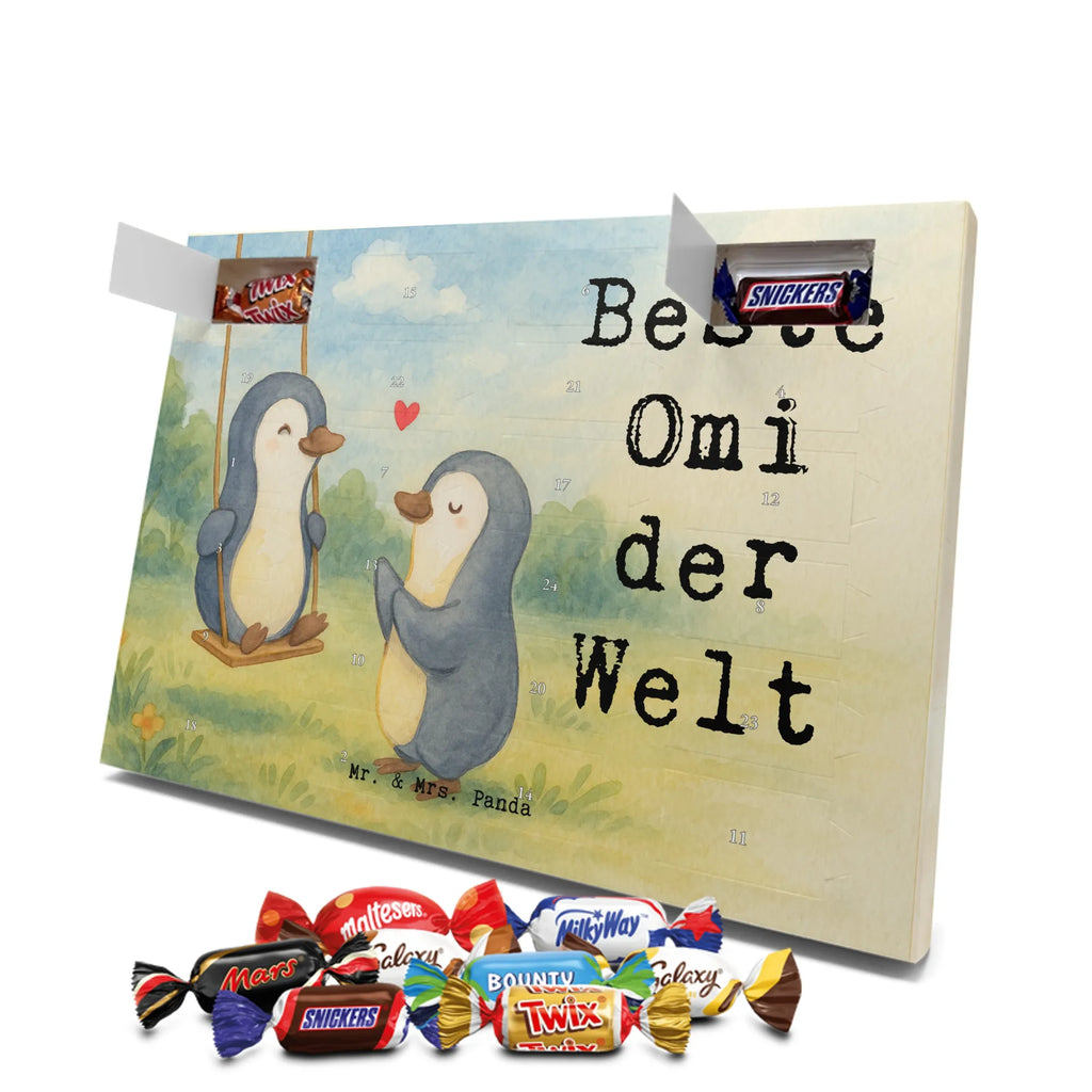 Chocolate advent calendar penguin Best grandma in the world Design thank you, birthday, gift idea, birthday present, gift tip, make you happy, giving, for, gift, grandpa, granddaughter, Grandmother, grandma, grandchild, best, grandson, little thing