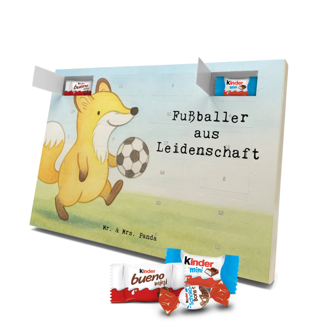 Chocolate advent calendar soccer player Passion Design gift, promotion, anniversary, retirement, sayings, job start, gift idea, best, farewell gift, profession, passing exam