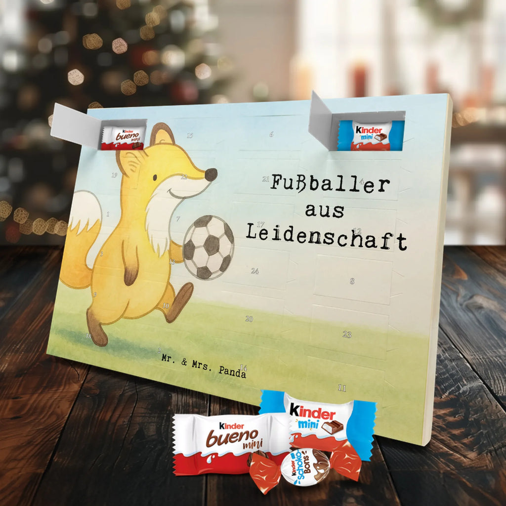 Chocolate advent calendar soccer player Passion Design gift, promotion, anniversary, retirement, sayings, job start, gift idea, best, farewell gift, profession, passing exam