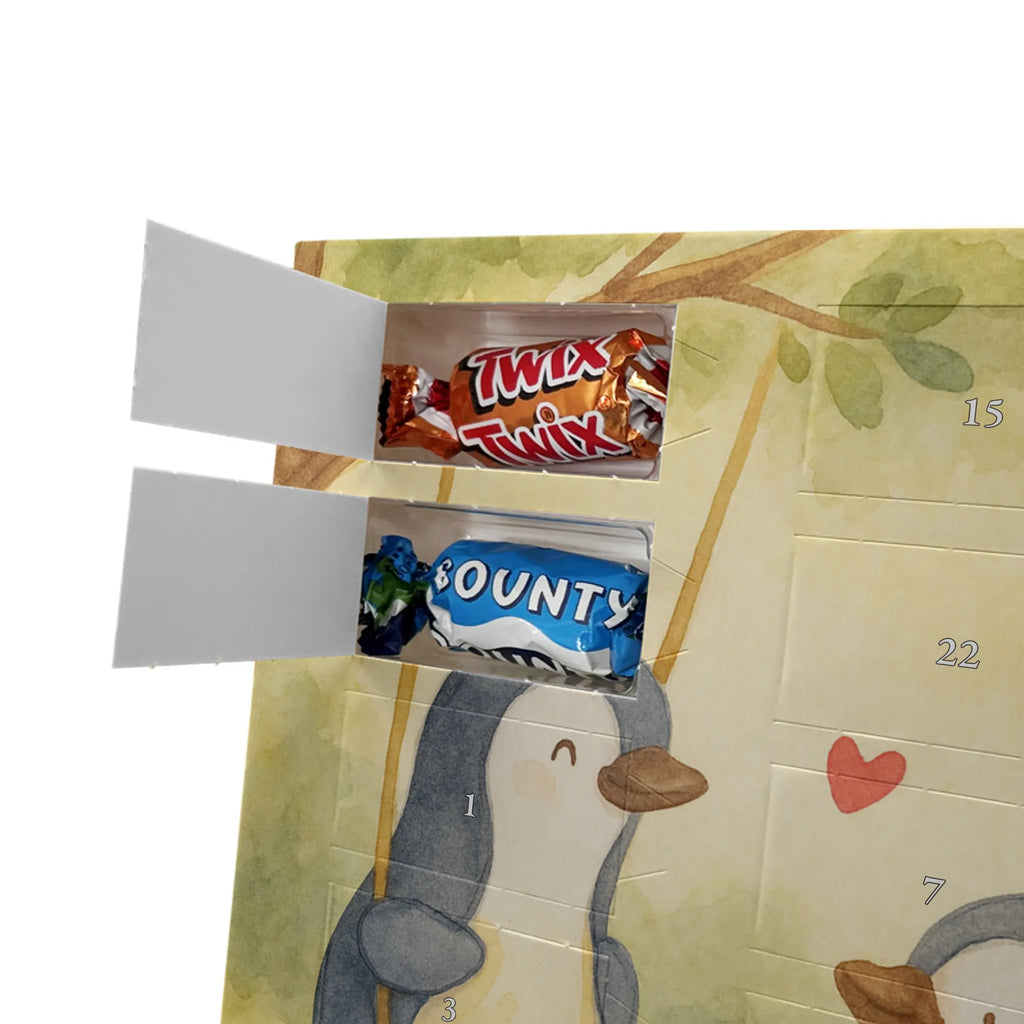 Chocolate advent calendar penguin Best godmother in the world Design thank you, birthday, gift idea, birthday present, gift tip, make you happy, giving, for, gift, niece, nephew, godfather aunt, Godmother, baptism, little thing, favorite aunt, christening partner