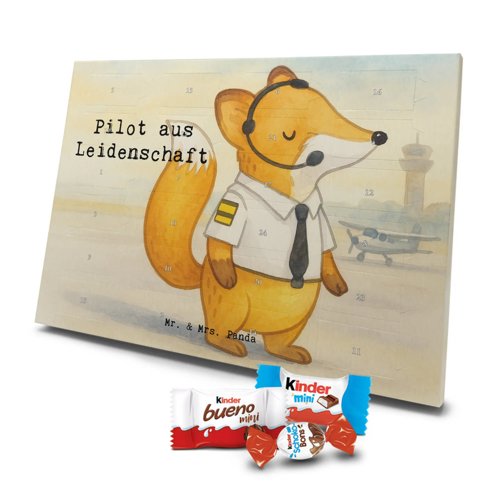 Chocolate advent calendar Pilot Passion Design gift, promotion, anniversary, retirement, sayings, job start, gift idea, best, farewell gift, profession, passing exam