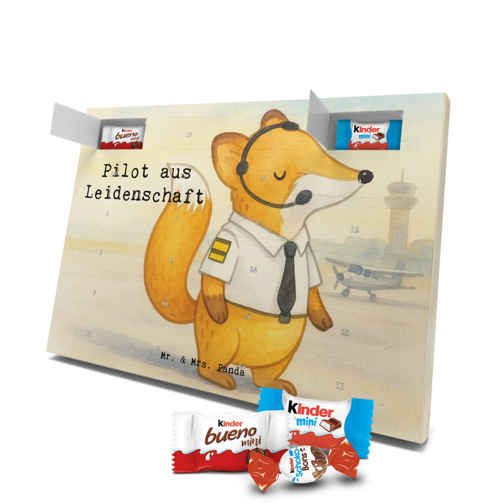 Chocolate advent calendar Pilot Passion Design gift, promotion, anniversary, retirement, sayings, job start, gift idea, best, farewell gift, profession, passing exam