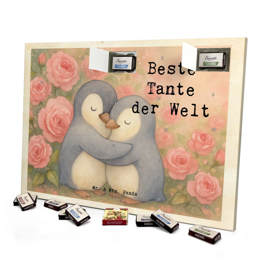 Chocolate advent calendar penguin best aunt in the world Design thank you, birthday, gift idea, birthday present, gift tip, make you happy, giving, for, gift, godmother, Aunt, nephew, godfather aunt, little thing, favorite aunt, niece, baptism, christening partner