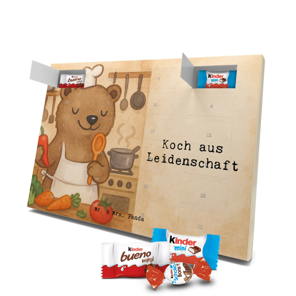 Chocolate advent calendar Cook Passion Design gift, promotion, anniversary, retirement, sayings, job start, gift idea, best, farewell gift, profession, passing exam