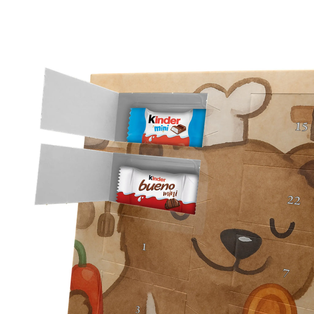 Chocolate advent calendar Cook Passion Design gift, promotion, anniversary, retirement, sayings, job start, gift idea, best, farewell gift, profession, passing exam