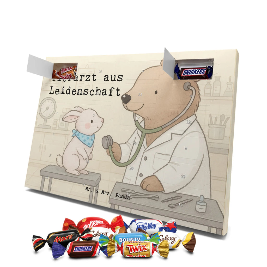 Chocolate advent calendar Veterinarian Passion Design gift, promotion, anniversary, retirement, sayings, job start, gift idea, best, farewell gift, profession, passing exam