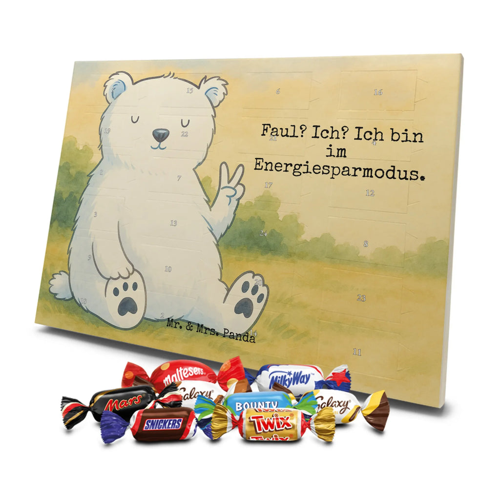 Chocolate advent calendar Icebear Lazy Design teddy bear, cuddly toy, office job, lazy, North Pole, work, relaxing, workplace, Polar bear