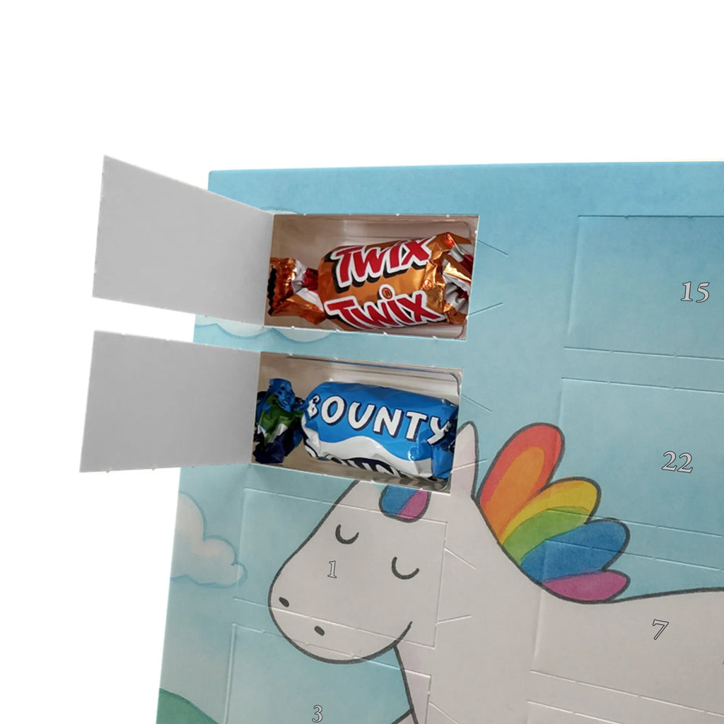 Chocolate advent calendar unicorn happy Design joy, cheerful, joy of life, fun