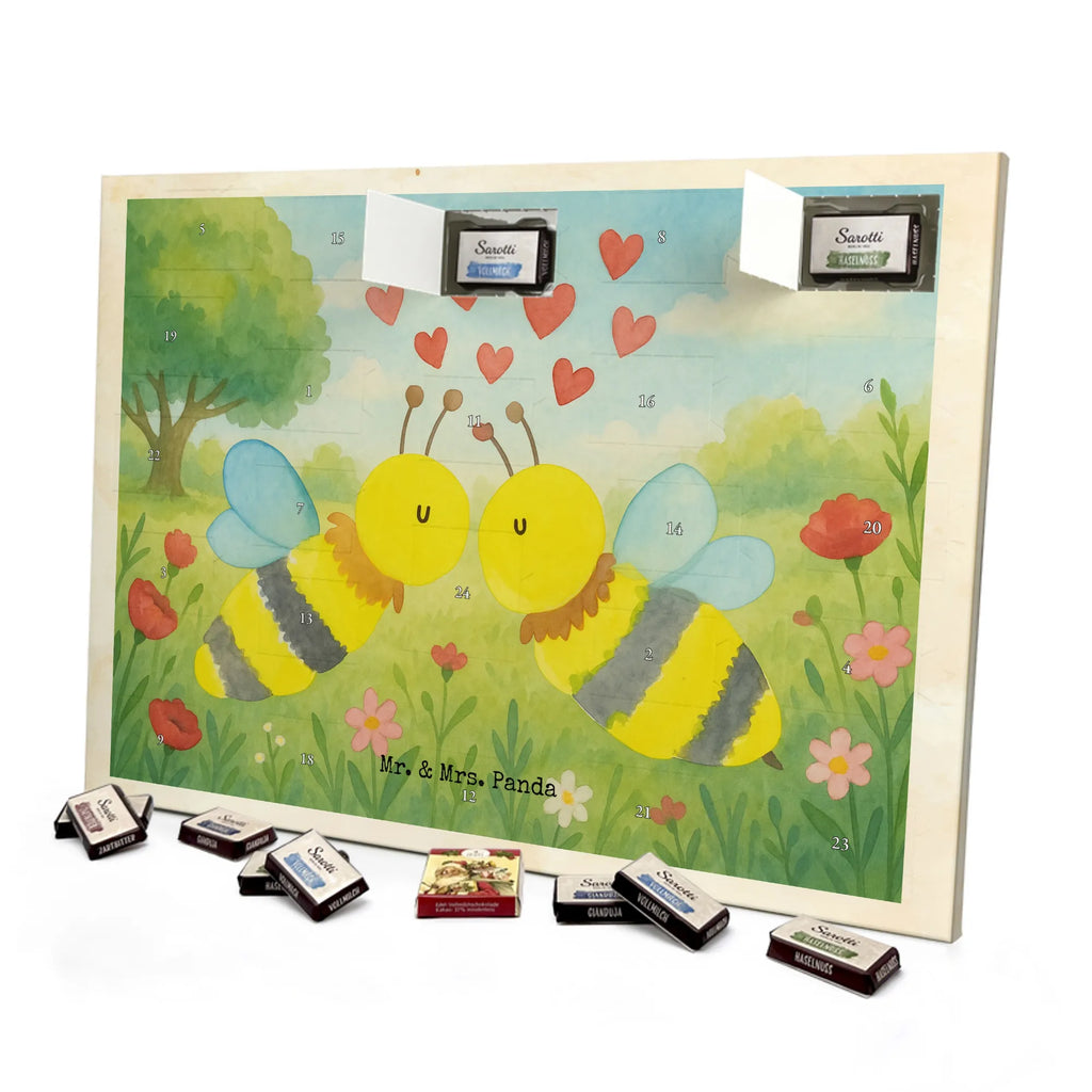 Chocolate advent calendar bee Love Design bumblebee, wasp