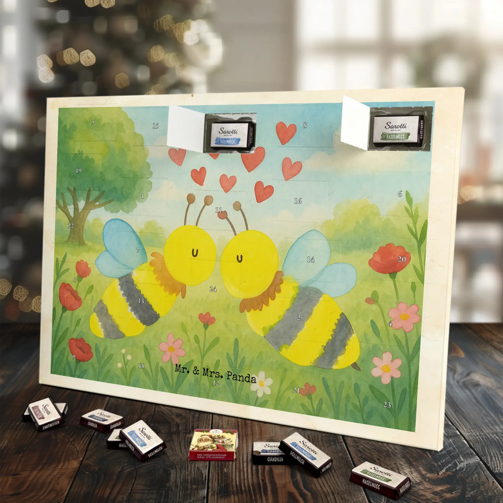 Chocolate advent calendar bee Love Design bumblebee, wasp