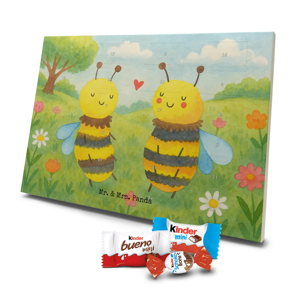 Chocolate advent calendar bee In love Design wasp, bumblebee