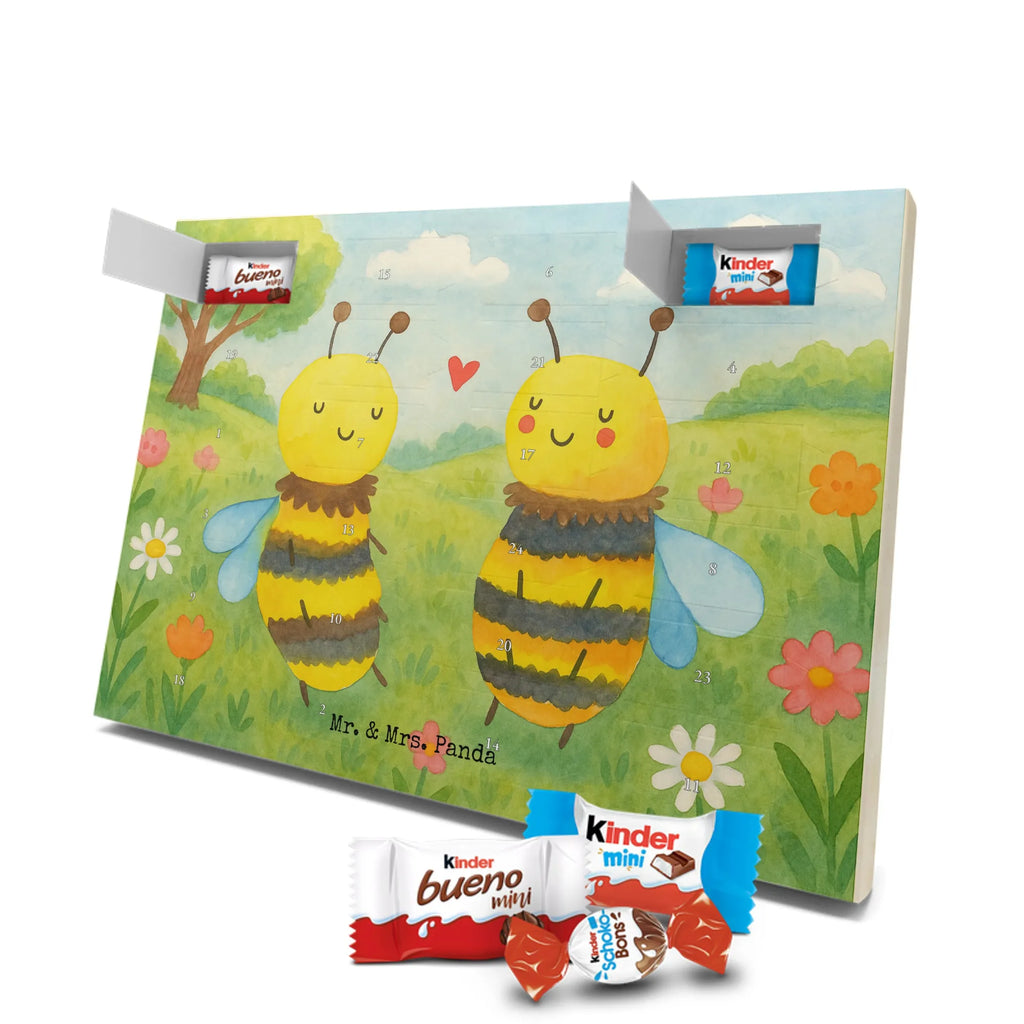 Chocolate advent calendar bee In love Design wasp, bumblebee