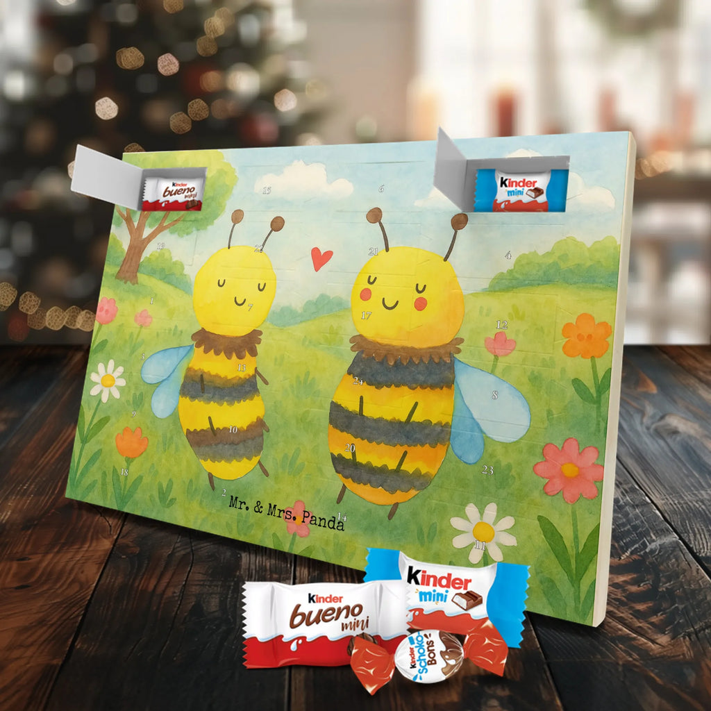 Chocolate advent calendar bee In love Design wasp, bumblebee