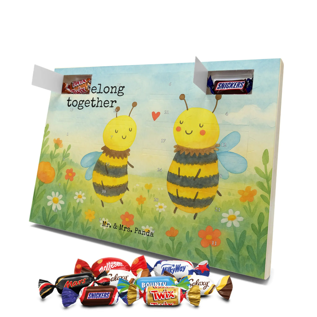 Chocolate advent calendar bee In love Design wasp, bumblebee