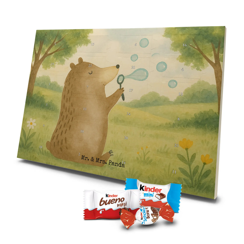 Chocolate advent calendar bear soap bubbles Design teddy bear, cuddly toy, Soap Bubbles Bear Funny Being Happy Sad Happy
