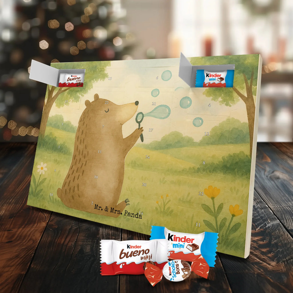Chocolate advent calendar bear soap bubbles Design teddy bear, cuddly toy, Soap Bubbles Bear Funny Being Happy Sad Happy
