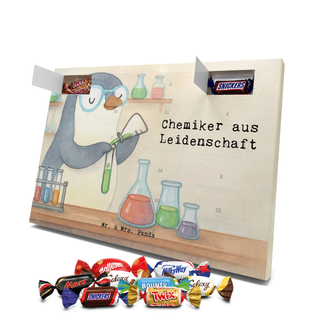 Chocolate advent calendar chemist Passion Design gift, promotion, anniversary, retirement, sayings, job start, gift idea, best, farewell gift, profession, passing exam
