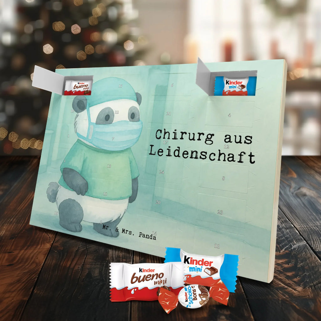 Chocolate advent calendar surgeon Passion Design gift, promotion, anniversary, retirement, sayings, job start, gift idea, best, farewell gift, profession, passing exam