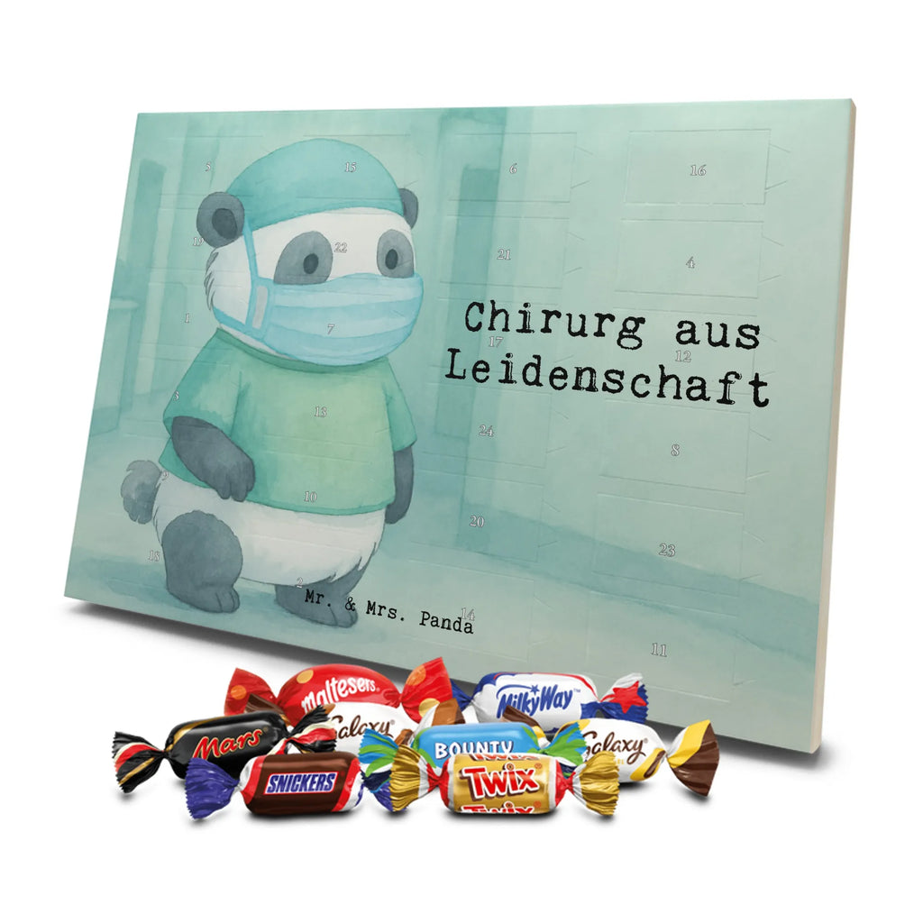 Chocolate advent calendar surgeon Passion Design gift, promotion, anniversary, retirement, sayings, job start, gift idea, best, farewell gift, profession, passing exam