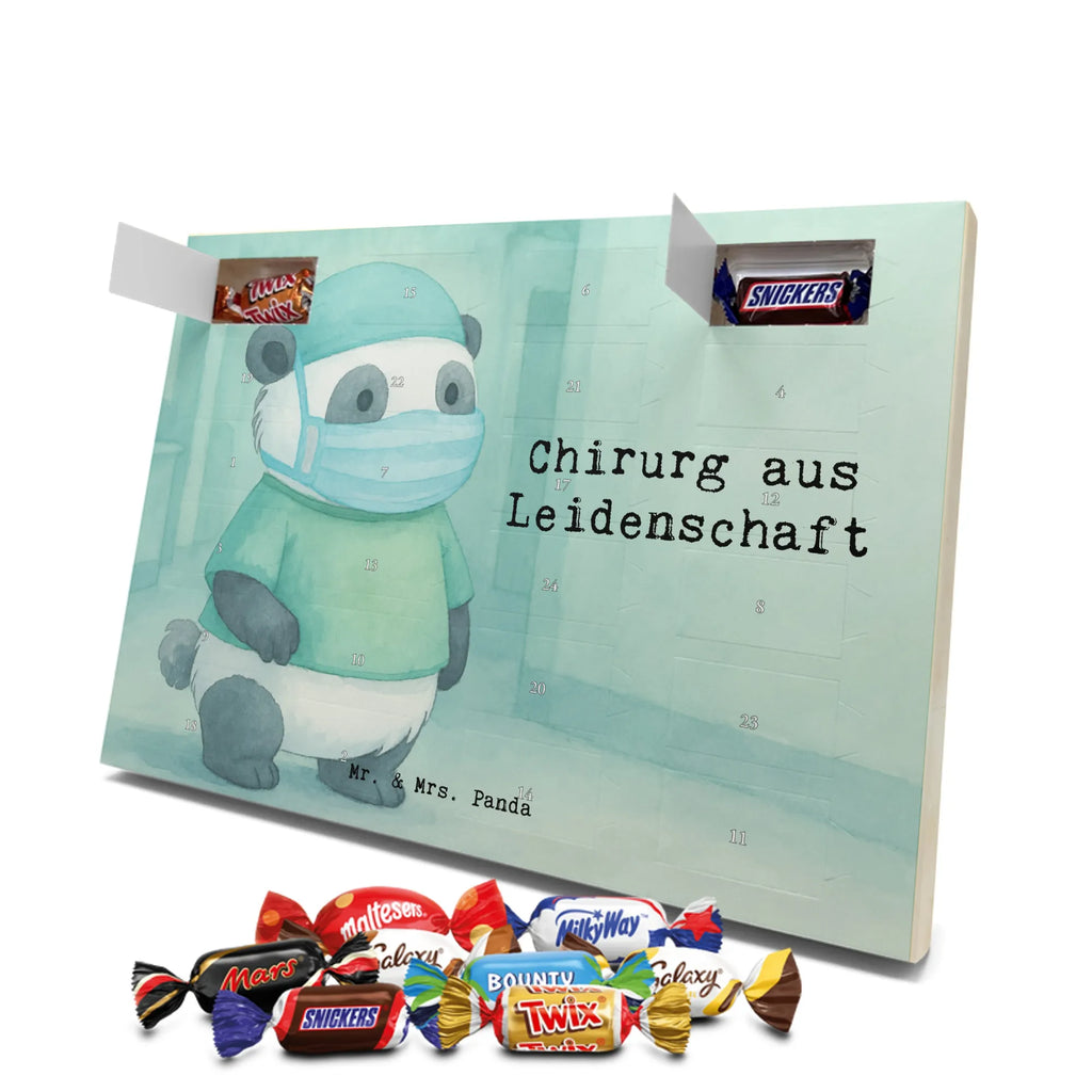 Chocolate advent calendar surgeon Passion Design gift, promotion, anniversary, retirement, sayings, job start, gift idea, best, farewell gift, profession, passing exam