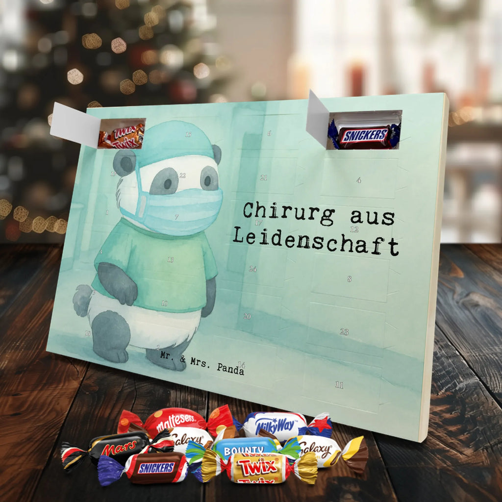 Chocolate advent calendar surgeon Passion Design gift, promotion, anniversary, retirement, sayings, job start, gift idea, best, farewell gift, profession, passing exam
